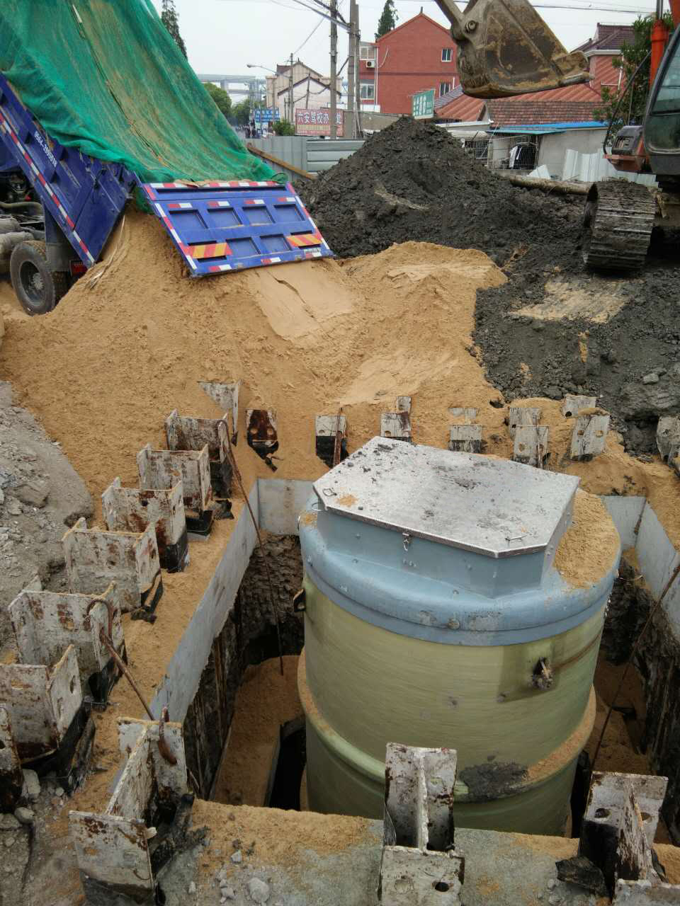 longkang一体化预制泵站 为城镇建设频献力插图1